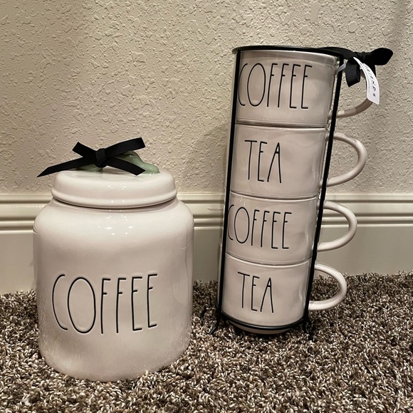 Rae dunn friends mug and canister set - Picture 3 of 4